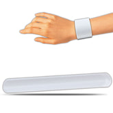 White Slap Bracelets